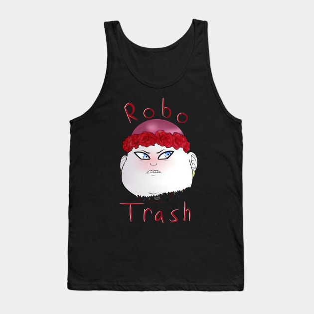 Android 19 : Robo Trash Tank Top by Epikelly